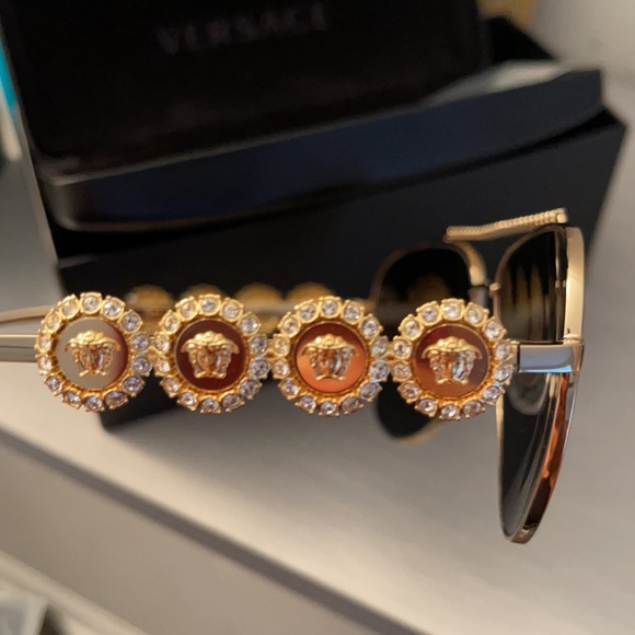 Authentic Versace aviators